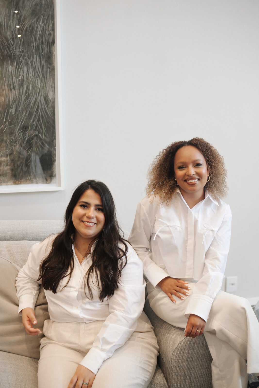 Vitória Rotili (à esquerda) e Camilla Smedt (à direita), sócias da Edros